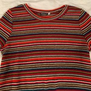 Color Striped Sweater